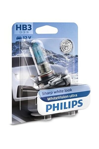 Philips Bec auto Philips HB3 WHITE VISION ULTRA 12V 65W