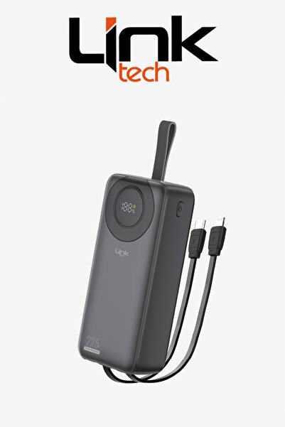 Linktech P223 Dijital Göstergeli 30.000 mAh 22.5W PD Hızlı Şarj Özellikli Pow...