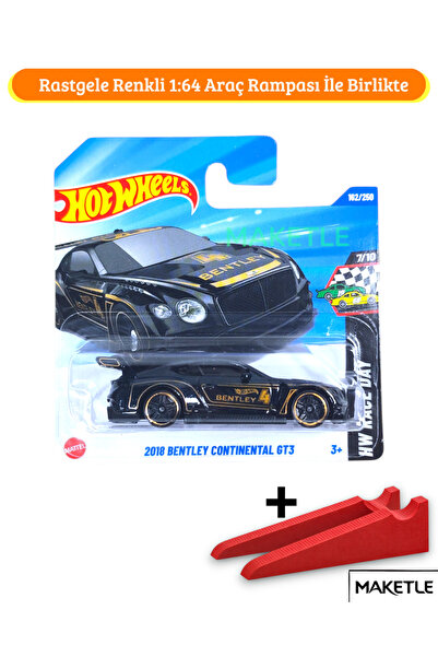 HOT WHEELS 2018 Bentley Continental GT3 - JBB30 - Tivloo Araç Rampası