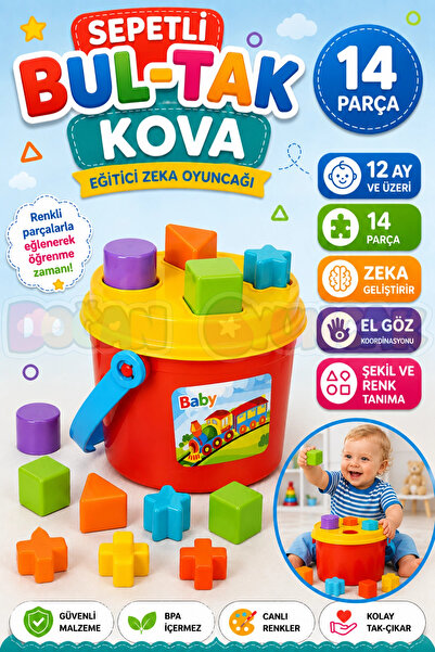 Find Tack Bucket - Baby Toys - Educational Toys - Baby Products