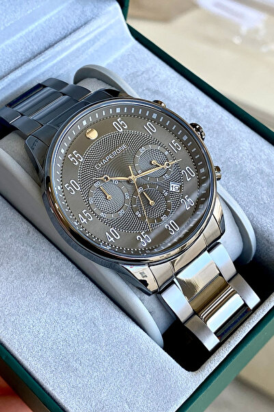 Chaperone Ch198M Men's Wristwatch with Steel Strap
