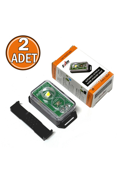 SomayStore Otomatik Can Yeleği Işığı Suya Temaslı Ve Butonlu Med Li 2 Adet