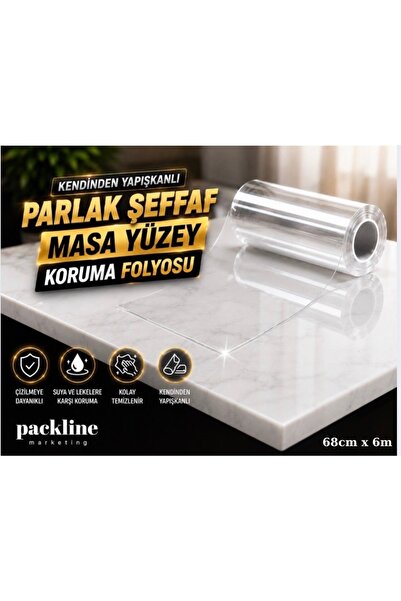 Packline Marketing FOLIE DE PROTECȚIE AUTOADEZIVĂ TRANSPARENTĂ PENTRU BLATUL ...