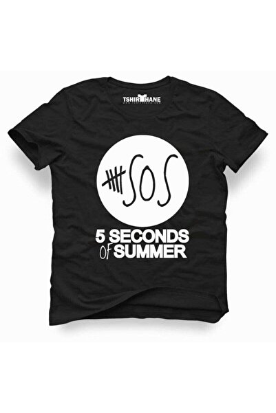 Tshirthane 5 Seconds of Summer #SOS Rock Metal Muzika Štampano Muška Slim Fit...
