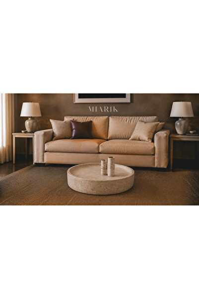 MIARIK DESIGN Rourou-Traverten Orta Sehpa