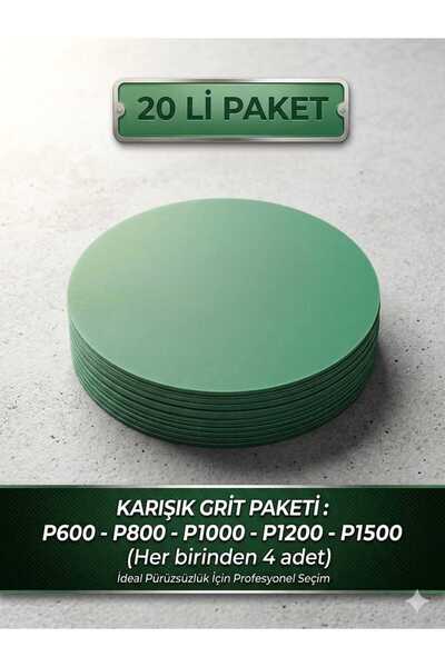 diğer0101 125 MM CIRT ZIMPARA 20 Lİ PAKET (600-800-1000-1200-1500 KUM)