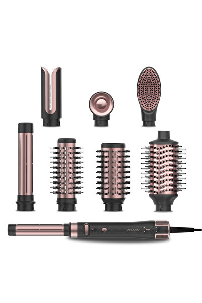 CECOTEC CeramicCare 8in1 Saç Şekillendirme Seti | Çok Başlıklı Fön Seti
