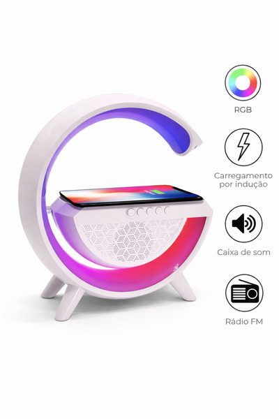 genric Multi Color Lighting Bluetooth Speaker Radio Wireless Charging