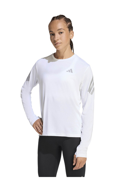 adidas KE6842 adi365/// LS W Beyaz Bisiklet Yaka Düz Kadın T-Shirt