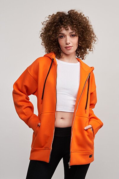 MBEY1989 Mbey Full Fermuarlı Kapüşonlu Sweatshırt