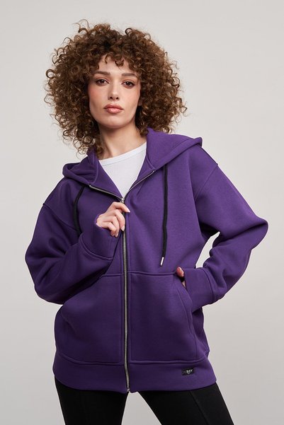 MBEY1989 Mbey Full Zip Hooded Sweatshirt