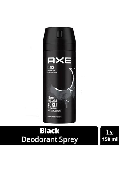 Genel Markalar Axe Erkek Deodorant & Bodyspray Black 48 Saat Etkileyici Koku ...