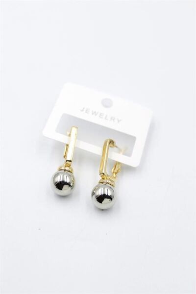 NOVAHAVEN Ball Earrings - Silver