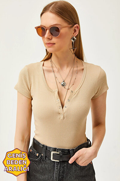 Olalook Stone Stud Camisole-T-Shirt für Damen BLZ-19000171