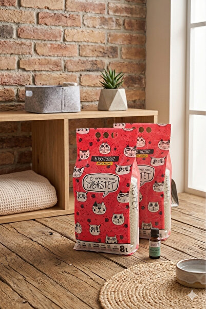 bastet ultra light cat litter Bastet Kedi Kumu 8 L. ( 2 Adet POŞETTE)