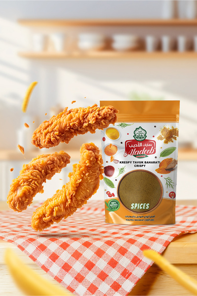 ALADEEB Krespy Tavuk Baharatı 50 gr – Tavuklarınızda Çıtır Lezzet