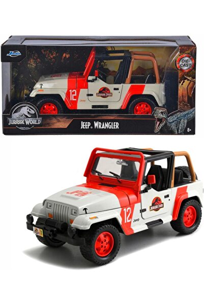 Simba Jurassic World 1992 Jeep Wrangler 1:24 Mașină diecast