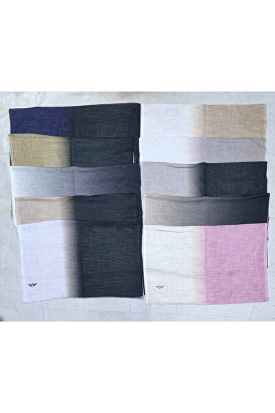 ALDAIYR Double Color Flamed Shawl Digital Degraded