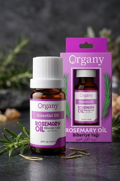 Organy Nourishing Rosemary Oil for Hair Roots 100% Natural Scalp Care Oil Rosemary Essential Oil 10 ml