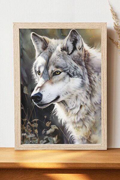 Luna Marissa Artistic Wolf Poster - Χοντρό χαρτί χωρίς πλαίσιο Ψηφιακή αφίσα ...