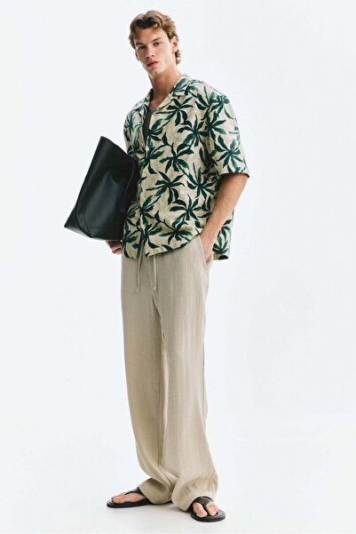 H&M Relaxed Fit Cotton resort shirt