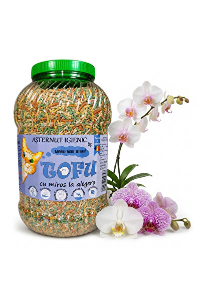 Vitamix Tofu ecoMiau – Biodegradable cat litter, Orchid, 8 Liters