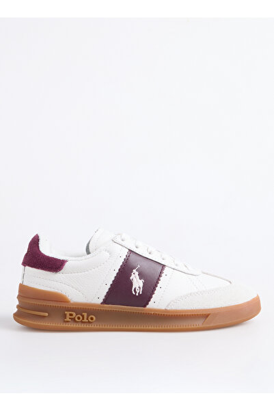 Polo Ralph Lauren Beyaz Kadın Deri Sneaker HRT AERA PP