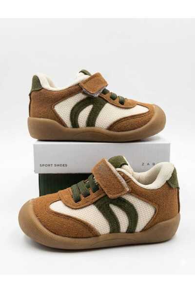 McDark Children's Unisex First Step Sneaker Shoes-Taba