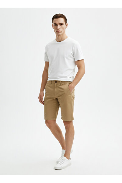 SUPERDRY Camel Erkek Chino Şort VINTAGE INTERNATIONAL SHORT