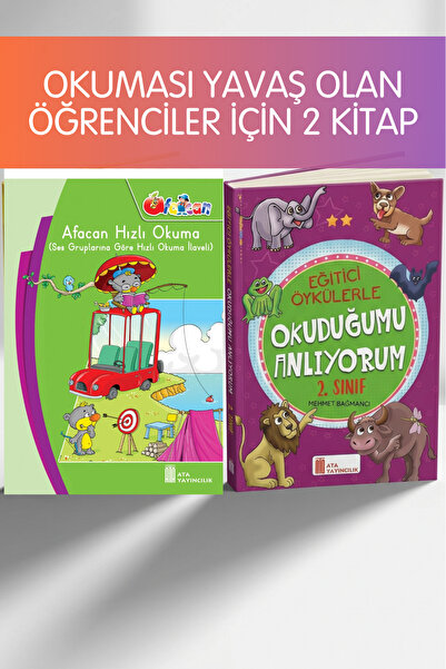 Ata Yayıncılık Ata 2.sınıf Hızlı Okuma Seti (2 KİTAP)