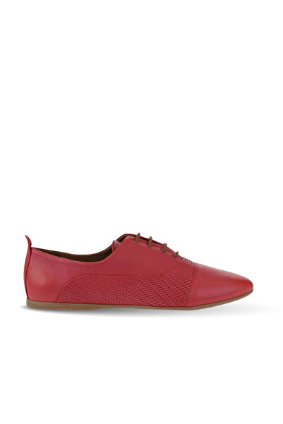 Bueno Shoes Fuşya Deri Kadın Düz Ayakkabı 01wl1247