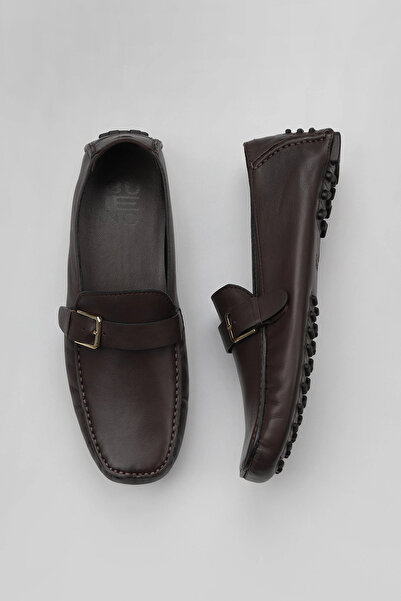 Bueno Shoes Καφέ Sofitel Δερμάτινα Ανδρικά Παπούτσια Casual 10m102661