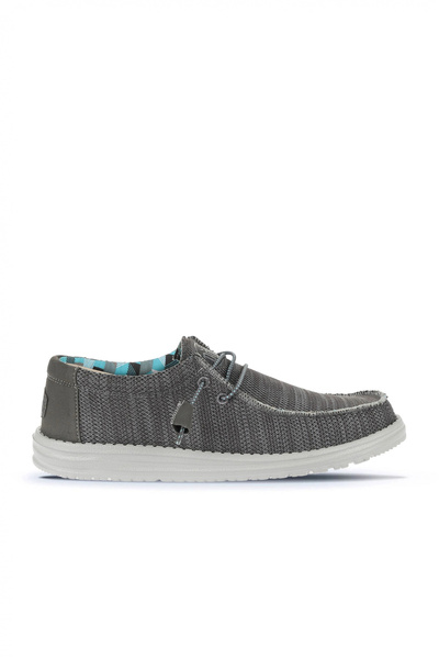 HEY DUDE Pantofi pentru bărbați Charcoal Hd Wally Break Stitch 01hd40019