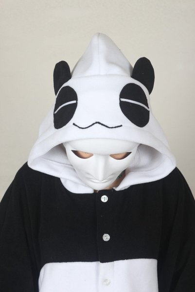 YÜSÜ Adult Kigurumi Panda Costume Useless Things Animal Costume