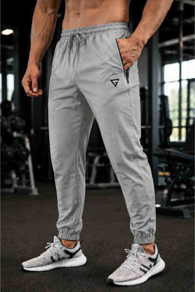 Men's Running Reflective Quick Dry Running Exercise Gym Sweatpants