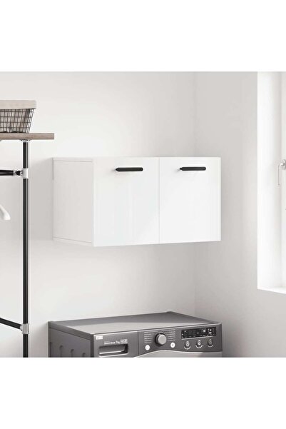 Concept Dulap de perete, alb extralucios, 60x36,5x35 cm, lemn compozit