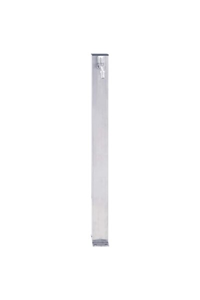 Concept Coloană de apă de grădină, 40 cm, oțel inoxidabil, pătrat