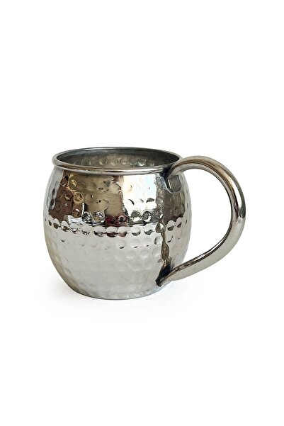 Shark Anatolia Luna Honeycomb Copper Mug Cup Nickel Plated