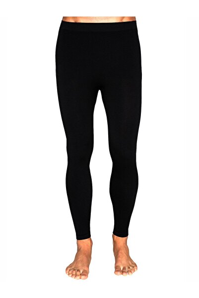 THERMOFORM Ultimate Merino muške bešavne zimske termo tajice, donje rublje, crne