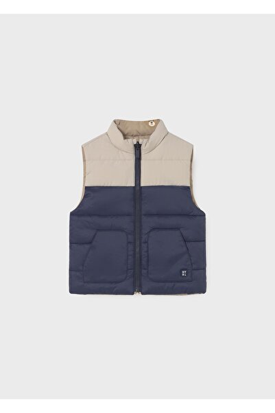 MAYORAL Boy's Double-Sided Inflatable Vest Blue