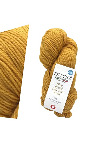Etrofil خيط حياكة ليستر أزرق اللون 100% صوف 100 جرام 240 متر (72131)