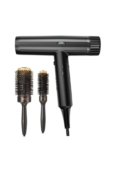 jrl Set Uscător de Păr Forte Pro Dryer 90.000 RPM + 2 Perii de Păr