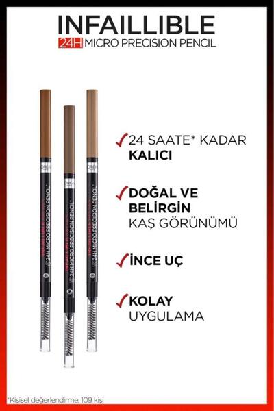 L'Oreal Paris L'Oréal Paris Infaillible 24H Micro Precision Kaş Kalemi - Blonde