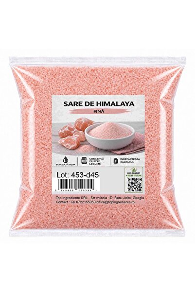 Top Ingrediente Sare De Himalaya Fină 1kg