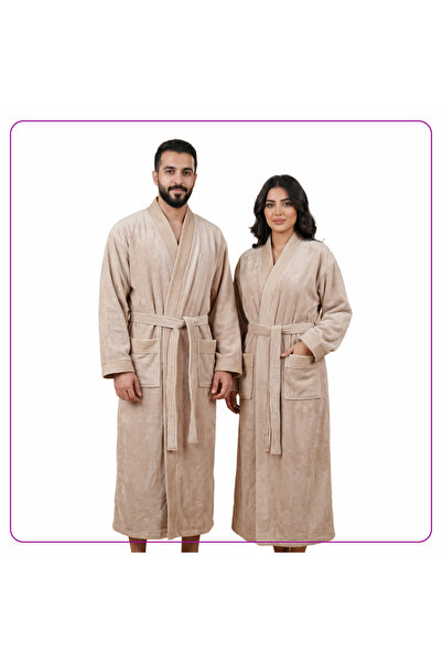 Donetella Unisex XXL Kimono Collar 330 Gsm Microfiber Quick Dry Absorbent Bat...