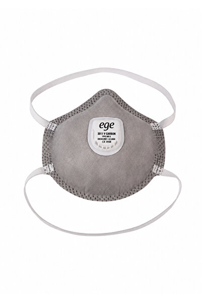 EGE 3011 V FFP2 NR D Aktif Karbon Ventilli Maske 10'lu
