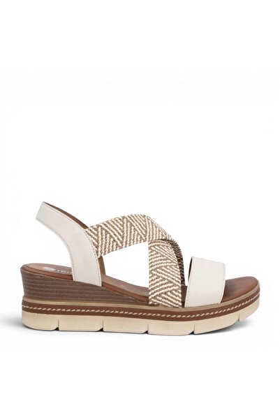 Remonte Sandale casual, de damă, MOI, D2L54-60 bej, piele, 39