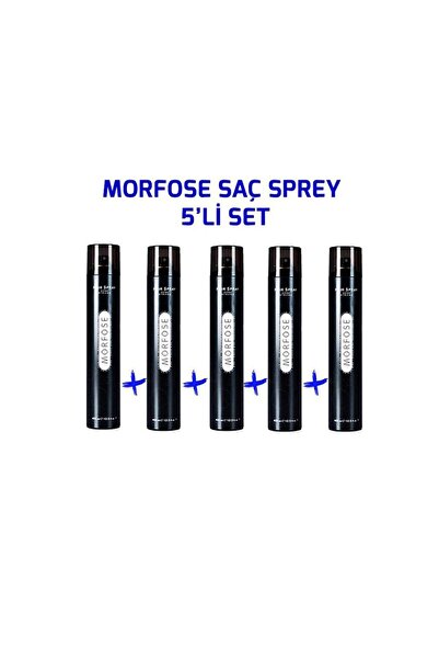 Morfose Hair Spray Extra Strong Saç Spreyi 400ml 5li Ürün
