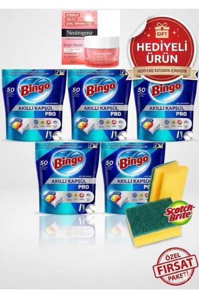Scotch Brite Dish Sponge with Nail Protector 1 Pack of 2 - Cleaning Set (Gift...