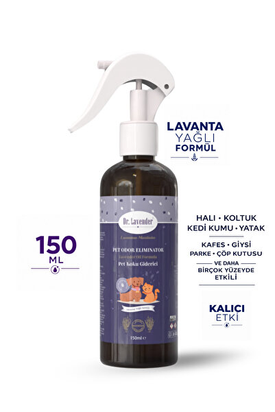 Gallipoli Lavender Lavanta Yağlı Pet Koku Giderici 150 ML